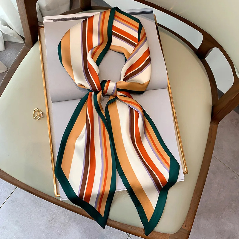 Luxury Bags To Sell - Novo luxo estreito curto sarja lenço