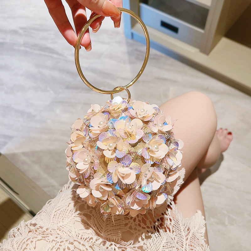 Mini Bag Evening Clutch - Mini bolsa de noite com flores