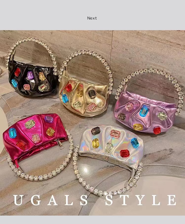 Mini Bag Evening Clutch - Bolsa Mini de Luxo com Alça