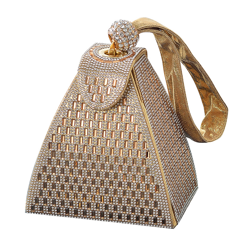 Luxury Bags Brand Pyramid - Strass sacos de noite de luxo