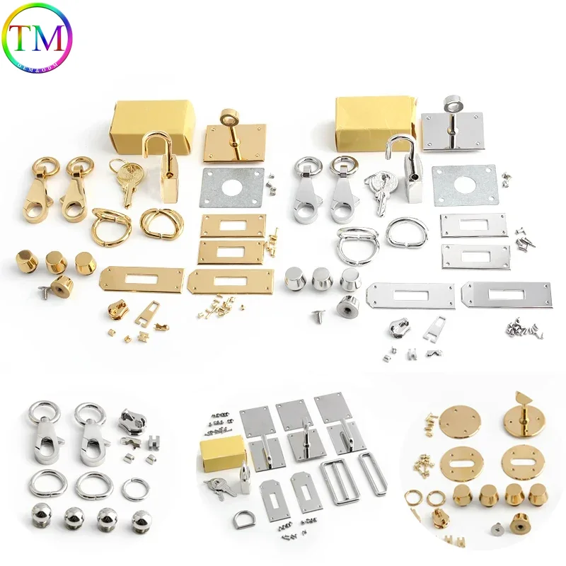 Luxury Bags China Wholesale - Luxo de aço inoxidável metal fecho