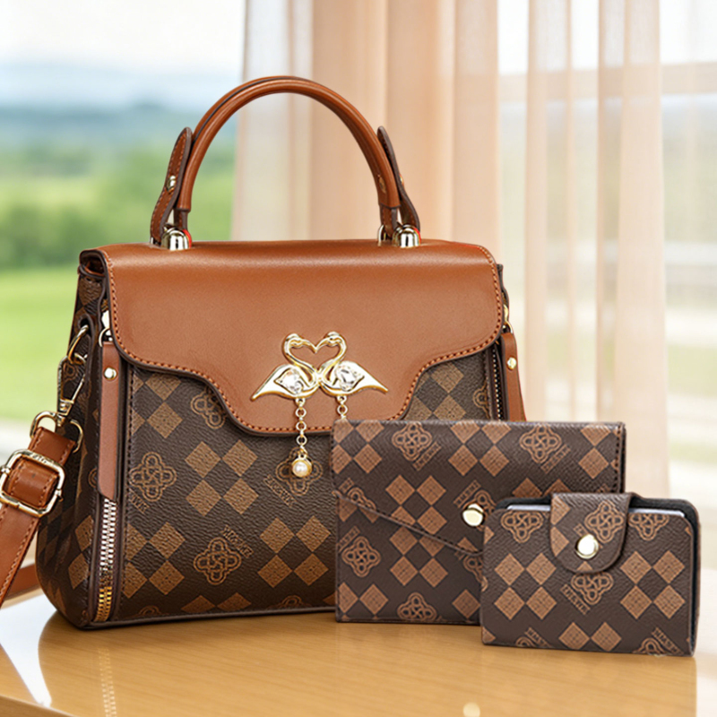 Luxury Bags For Women - Conjunto de 3 peças de bolsas