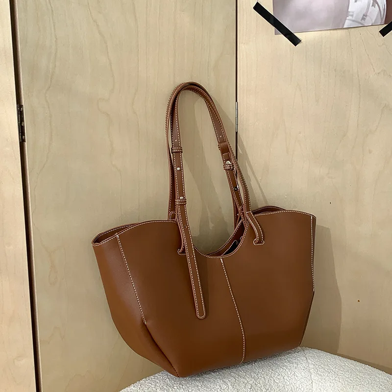 Luxury Bags Supplier - Bolsa feminina vintage grande capacidade portátil