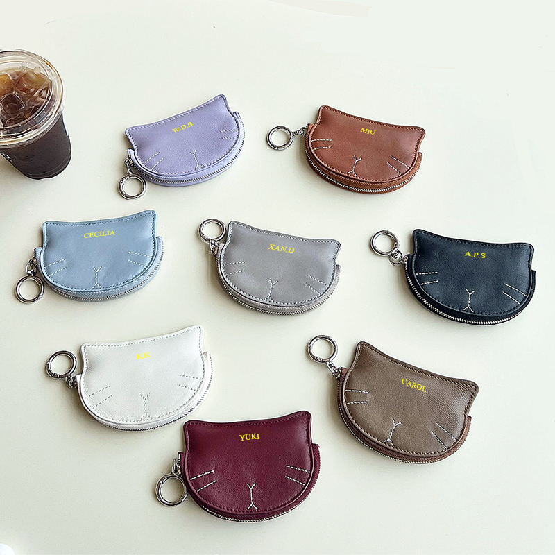 Gato bonito mini bolsa de moed - Luxury Bags Name For Women avaliação e preço