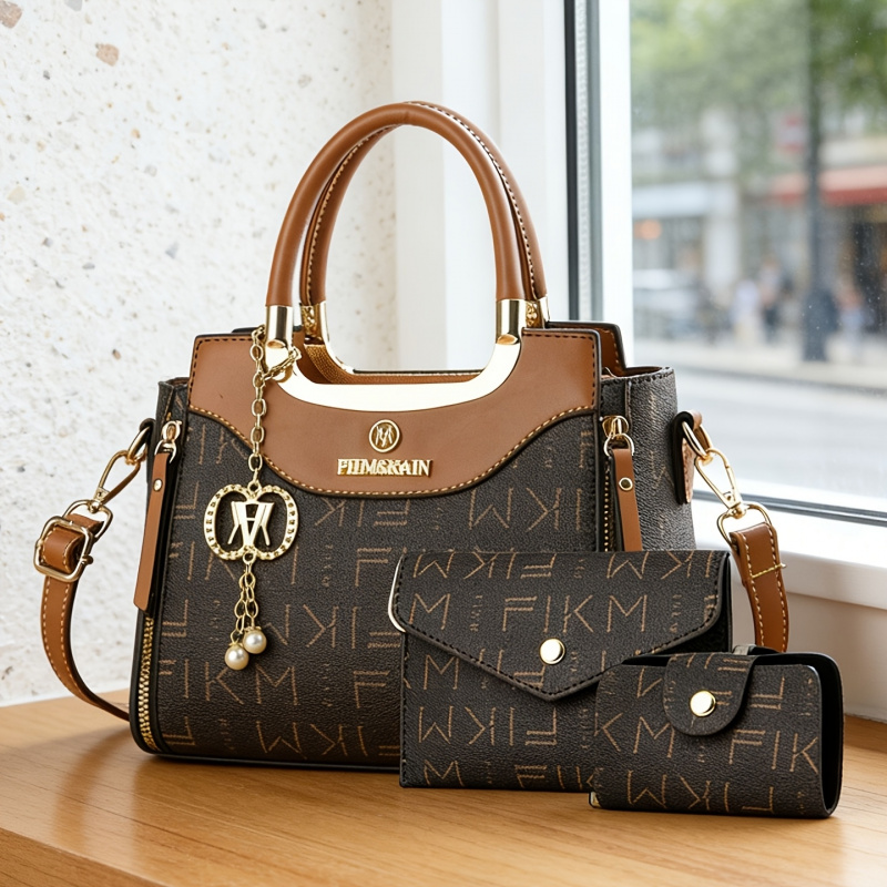Conjunto de 3 peças de bolsas  - Luxury Bags For Women avaliação e preço