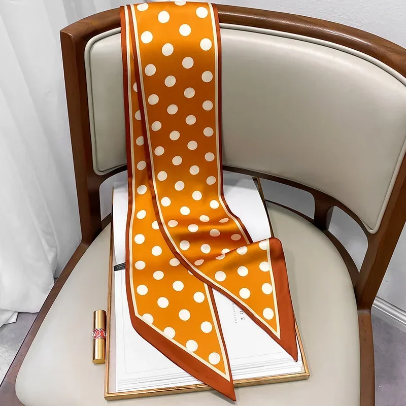 Lenço Estreito Estampado Xadre - Luxury Bags Brands For Women avaliação e preço