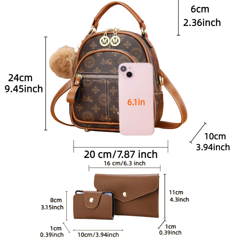 Conjunto de 3 peças de bolsas  - Luxury Bags For Women avaliação e preço