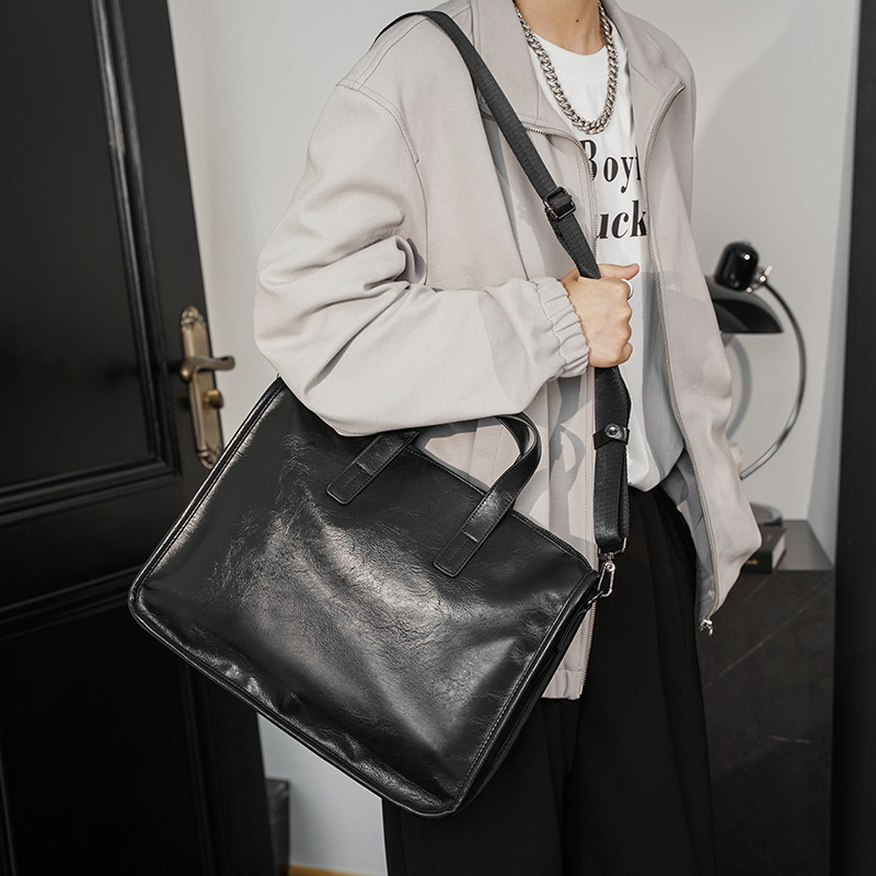 Bolsa masculina casual de negó - Luxury Bags For Men avaliação e preço