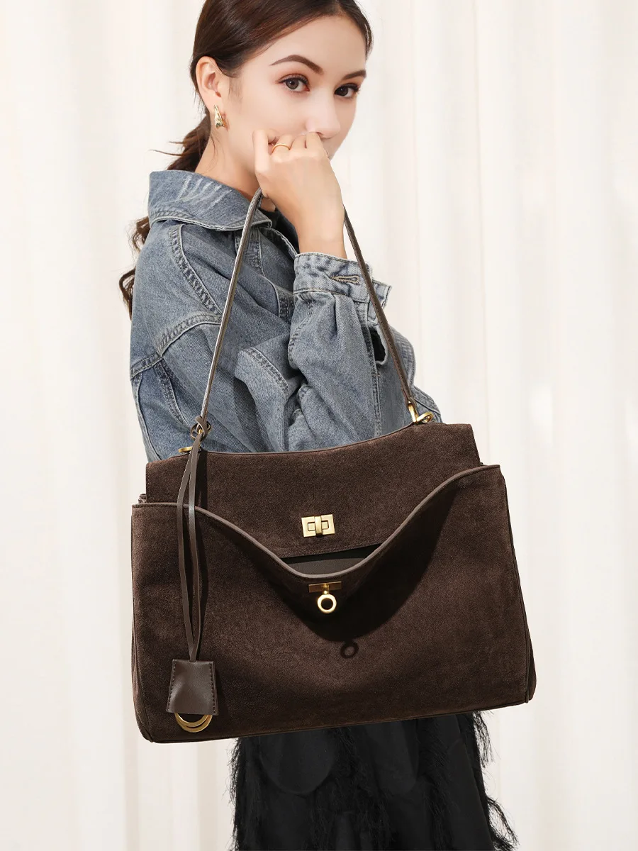 Outono inverno camurça feminin - Luxury Bags Supplier avaliação e preço