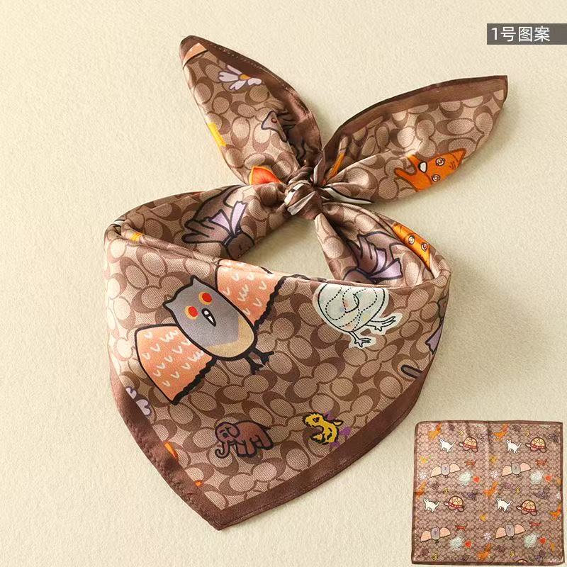 Novo Lenço Quadrado de Seda Fe - Luxury Bags Duffle avaliação e preço