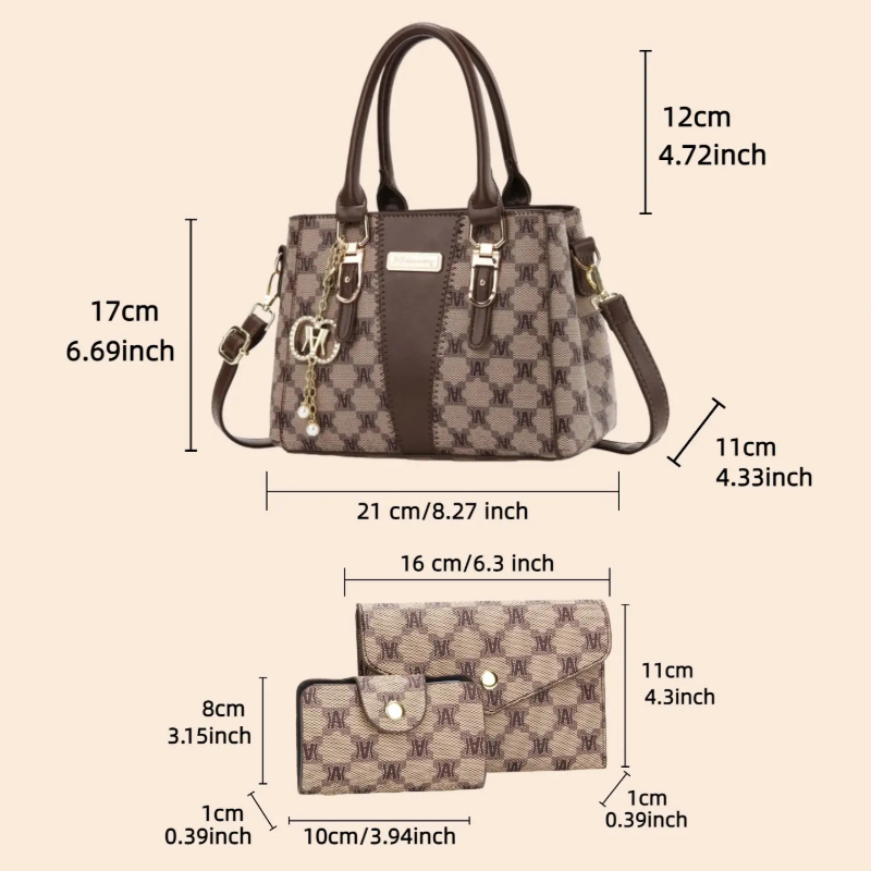 Bolsa de luxo leve com estampa - Luxury Bags For Women avaliação e preço