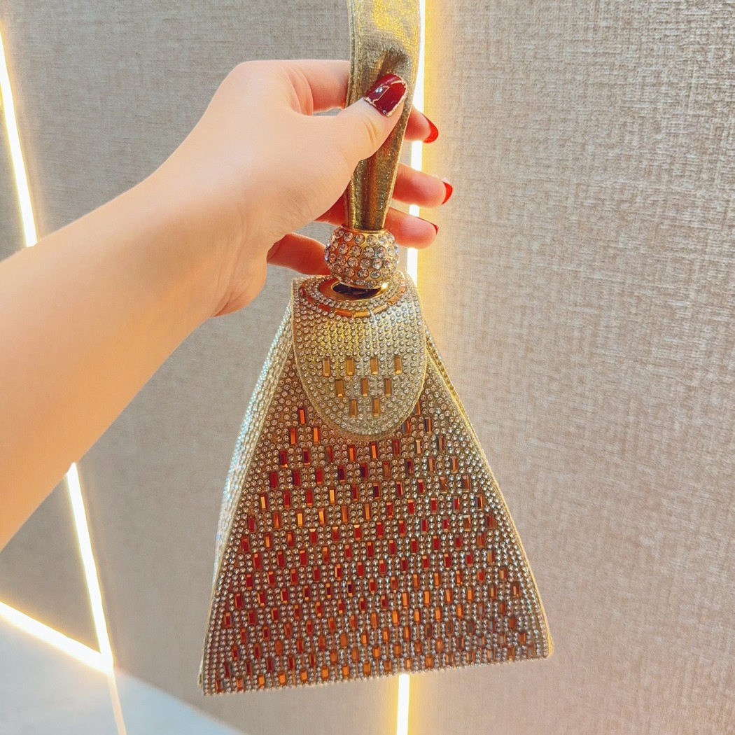 Strass sacos de noite de luxo  - Luxury Bags Brand Pyramid avaliação e preço