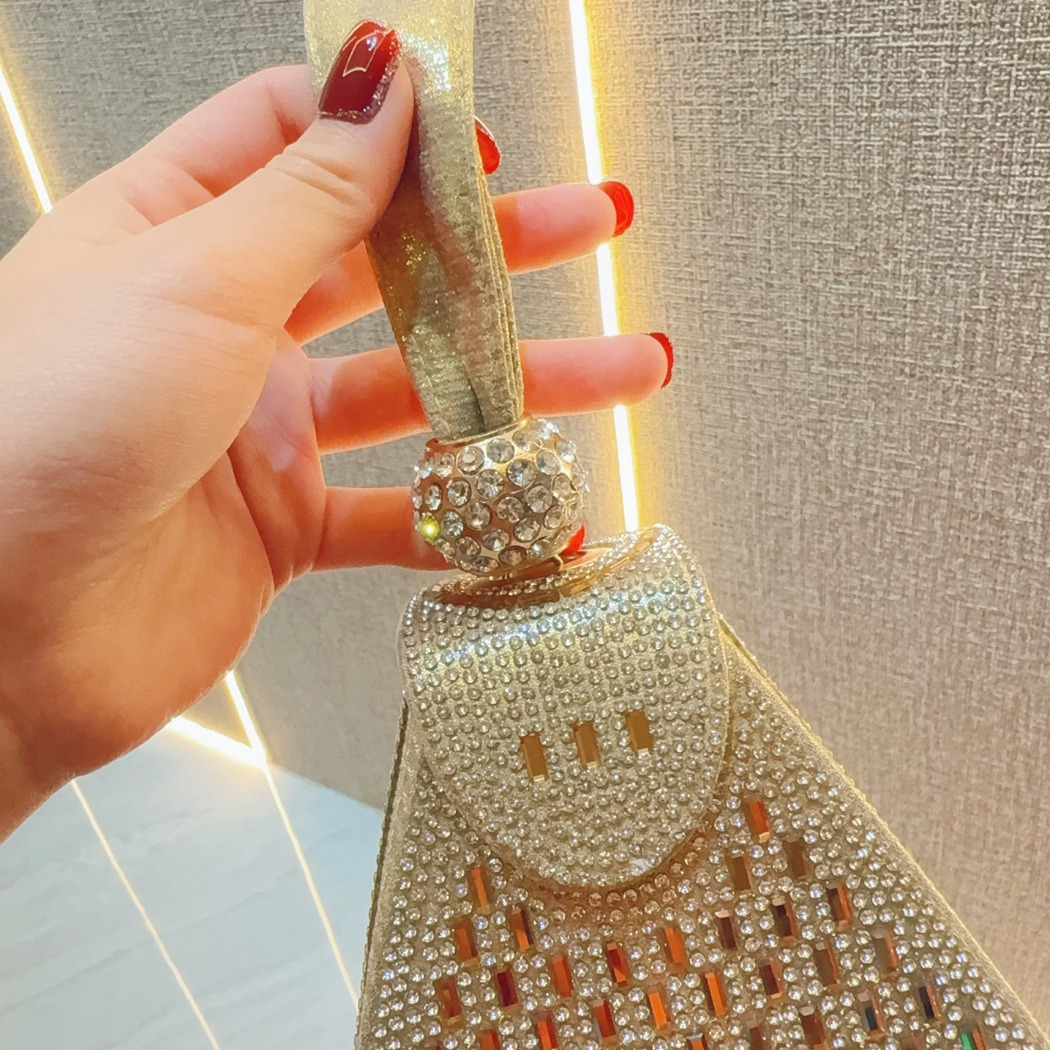 Strass sacos de noite de luxo  - Luxury Bags Brand Pyramid avaliação e preço