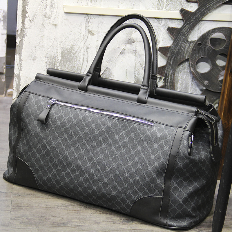 Moda xadrez saco de viagem mas - Luxury Bags For Men avaliação e preço