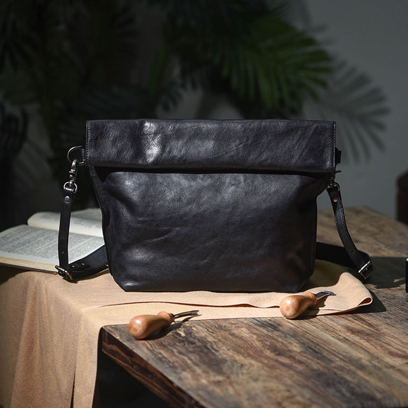 Bolsa mensageiro de couro genu - Luxury Bags For Men avaliação e preço