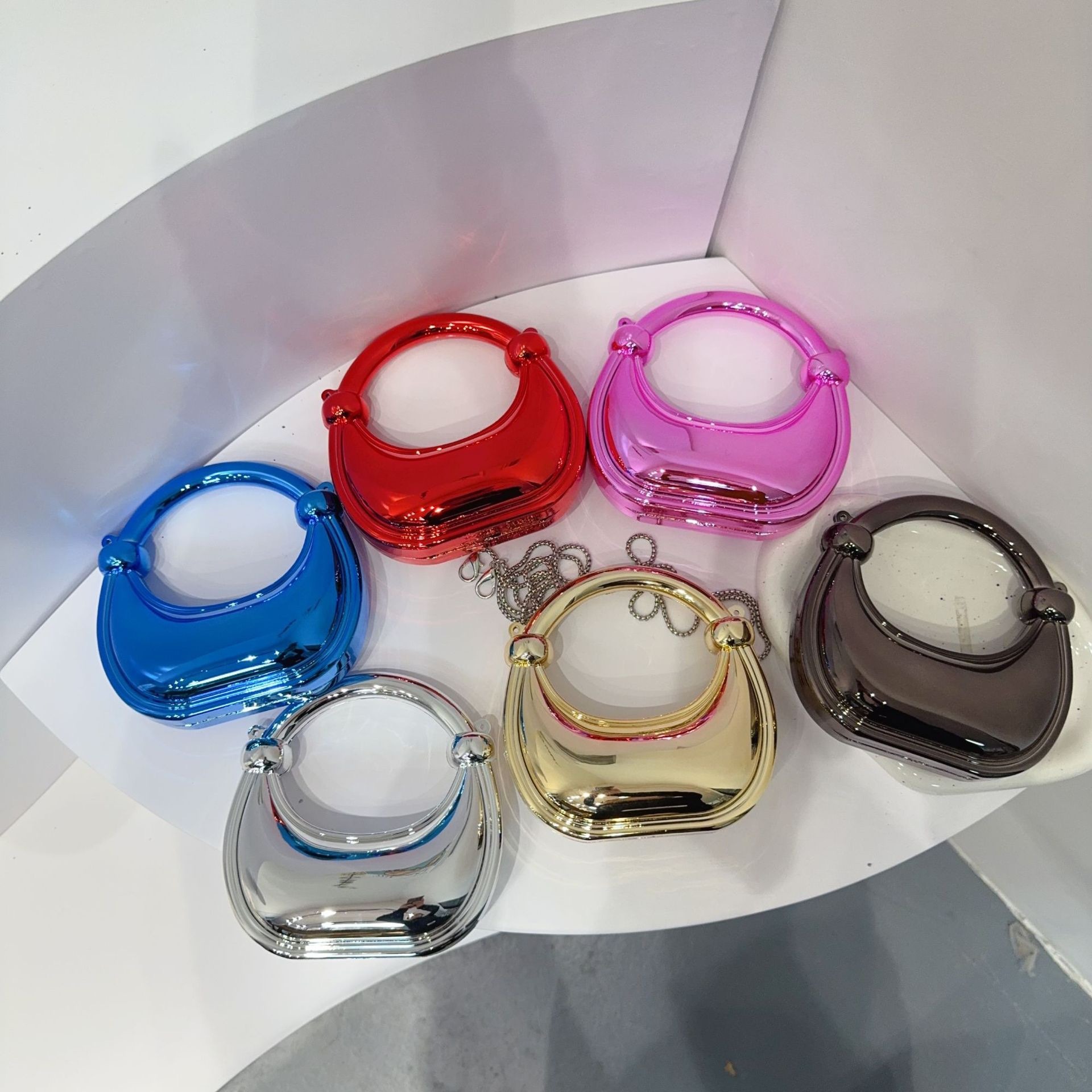 Mini bolsa de noite dourada, b - Luxury Bags Supplier avaliação e preço