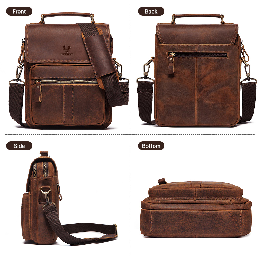 Humerpaul bolsa de ombro mascu - Luxury Bags For Men avaliação e preço