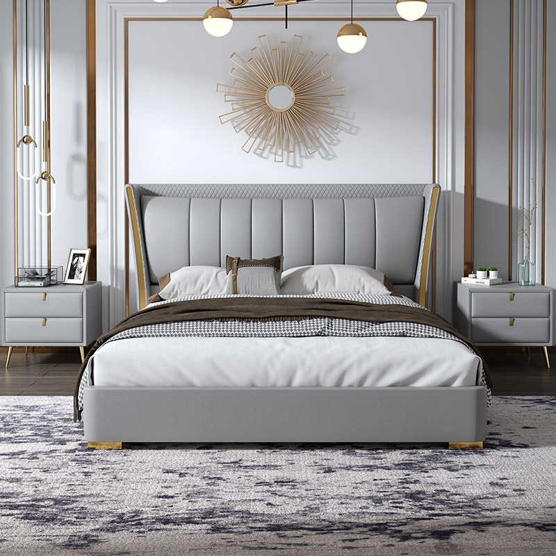 Cama de casal simples e modern - Luxury Bags Hong Kong avaliação e preço